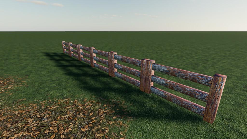 Fs19 Placeable Fence V10 Farming Simulator 19 Modsclub