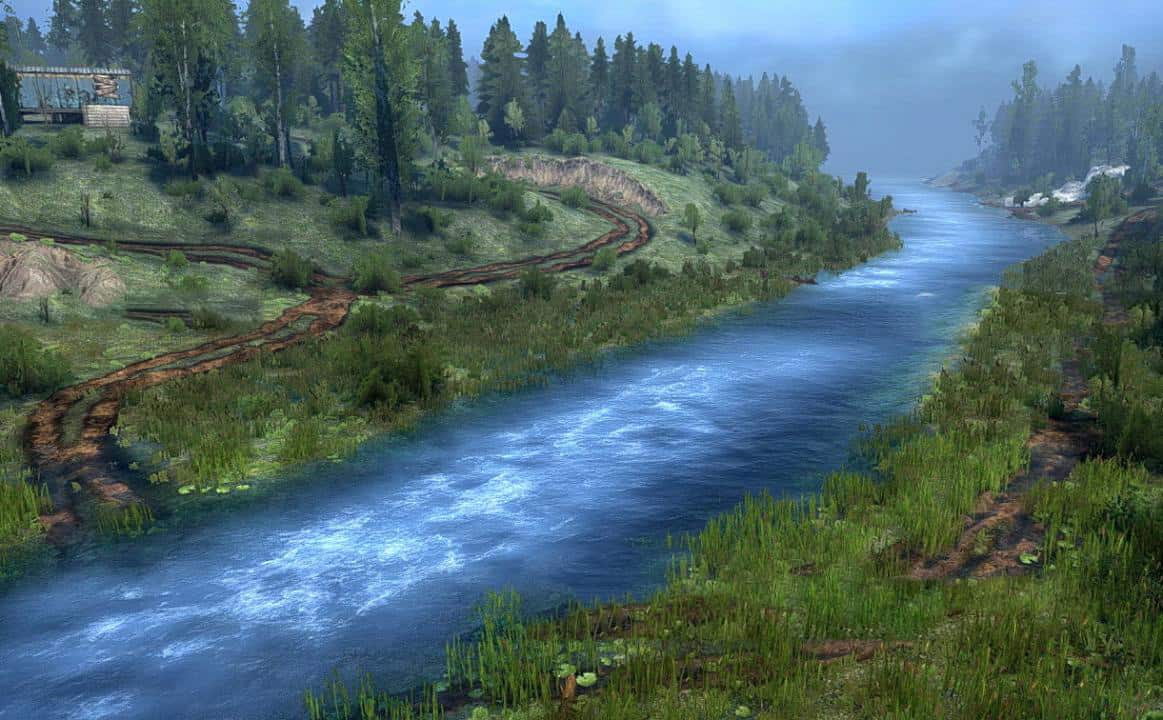 Spintires:Mudrunner - Spruce Slides Map V1.0
