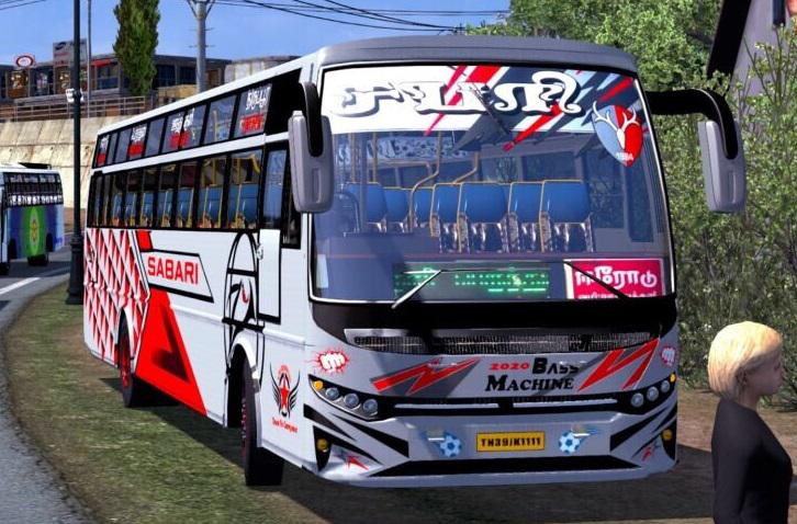 ETS2 - Tamilnadu Bus - 5 in 1 Mega Pack (1.40.x)