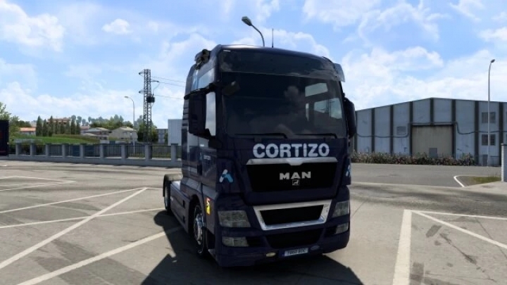 ETS2 - Man Tgx XXL Cortizo Skin V1.0 (1.41.x)