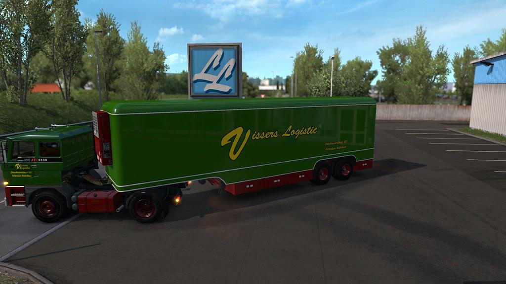 ETS2 - Trailer Kassbohrer for Volvo F88 (1.35.X)