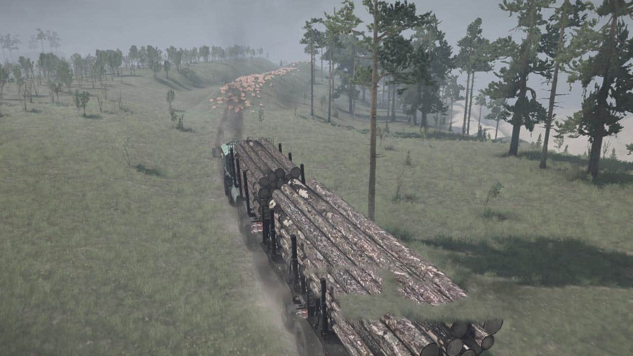 Spintires:Mudrunner - Pumpkin Hills Map V1.0