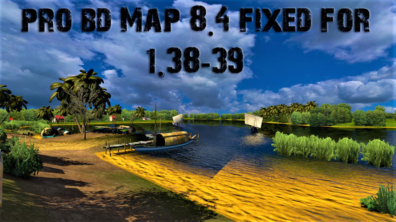 ETS2 - Pro BD Map V8.4 Updated (1.38 - 1.39)