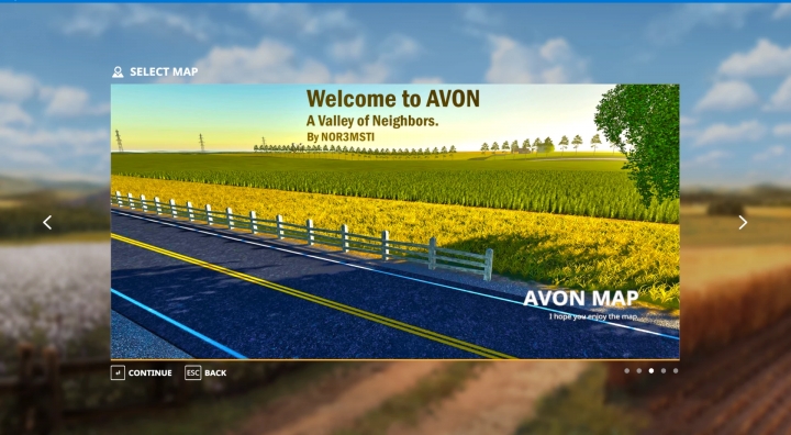 FS19 - Avon Map V1.4