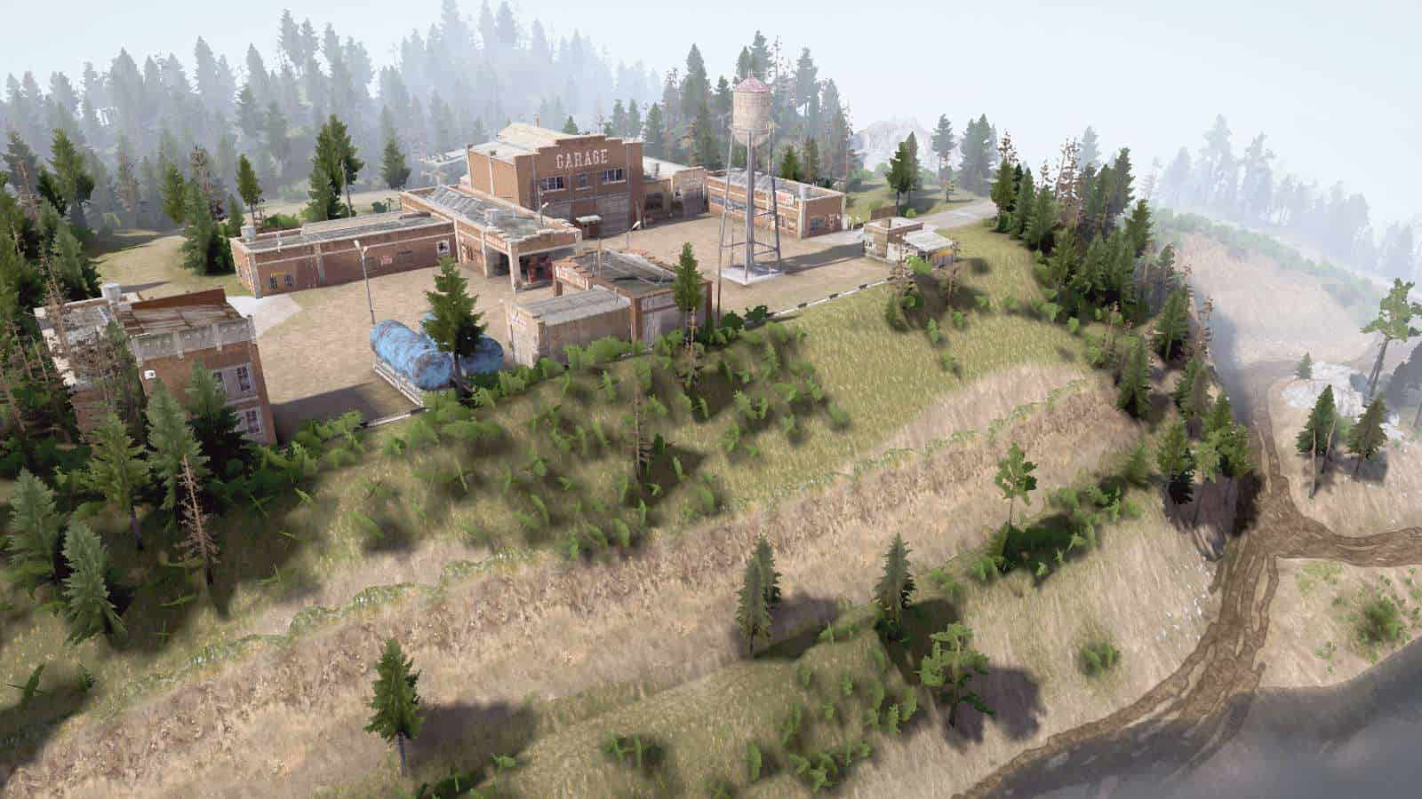 Spintires:Mudrunner - Tezba Dreva Map