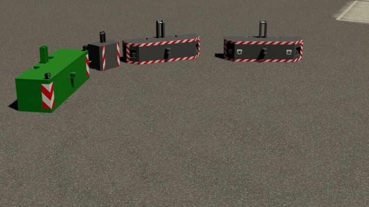FS19 - Weight Pack 600/1000/1600kg V1.2