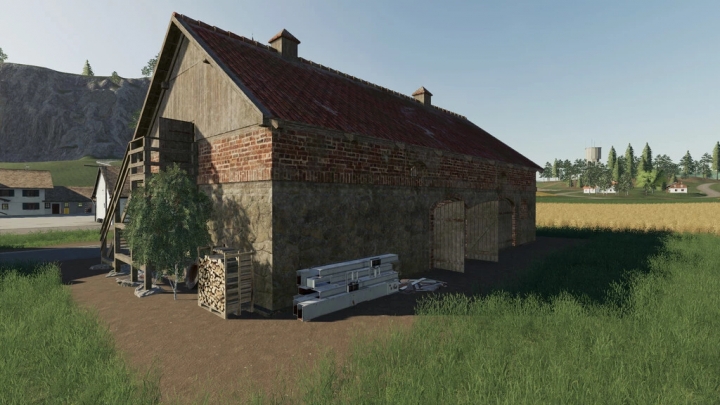 FS19 - Old German Barn V1.0