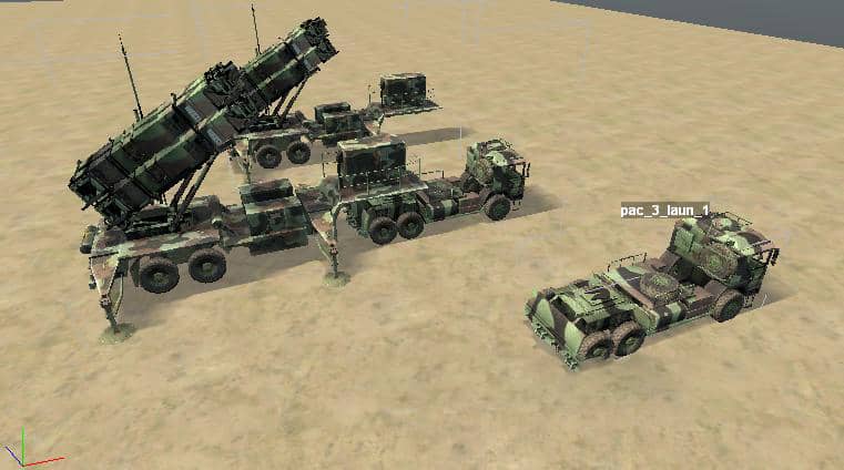 Spintires - Anti-Aircraft Missile System Patriot Pac-3 V1