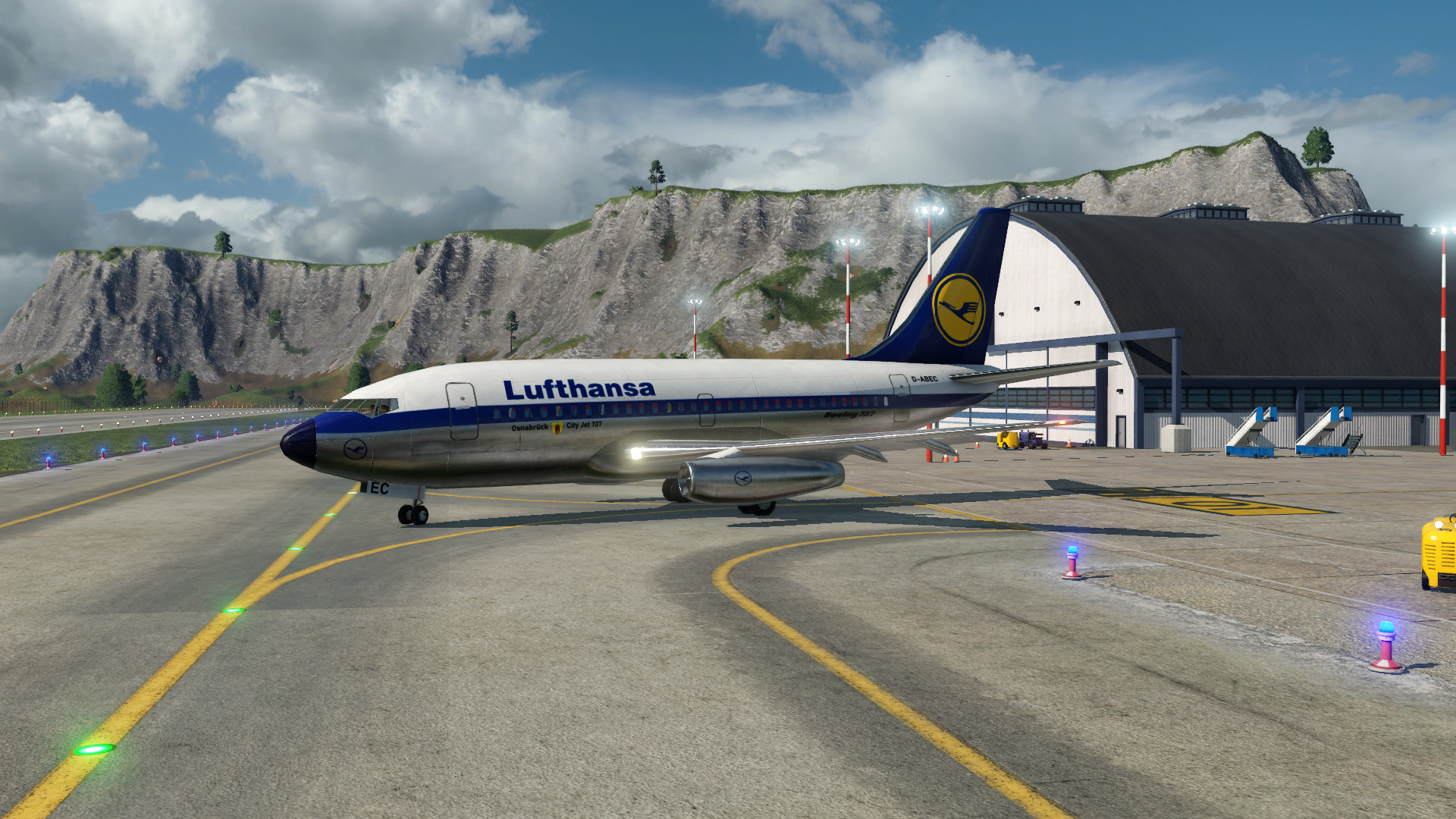 Transport Fever 2 - Boeing 737-100 Lufthansa