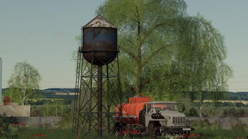 FS19 - Old Water Tower V1.0