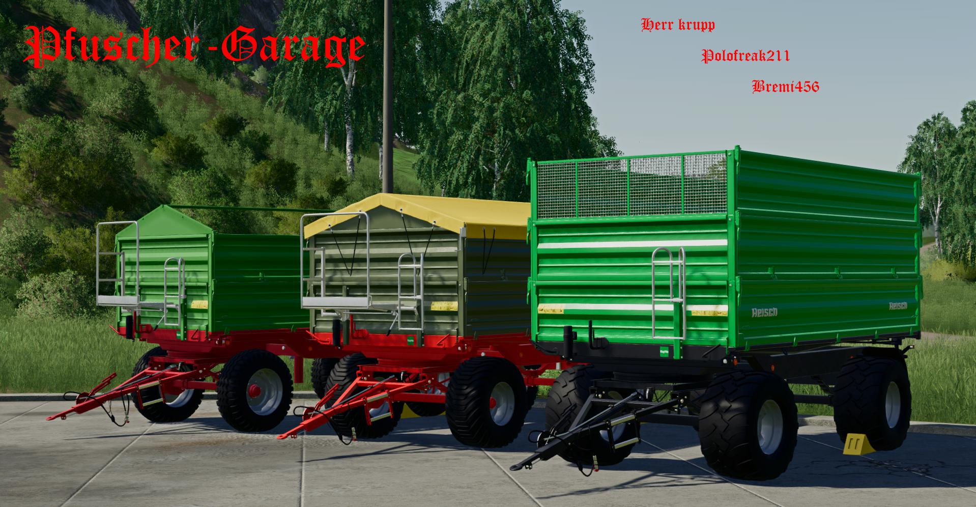 FS19 - Drehschemel Kipper 8T Trailer V1.0