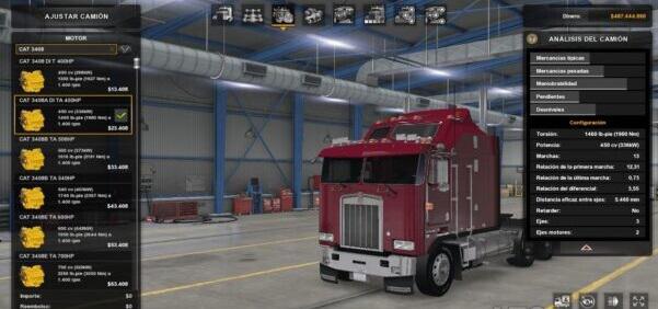 ATS - Cat 3408 Engines Pack V1.2 (1.40.x)