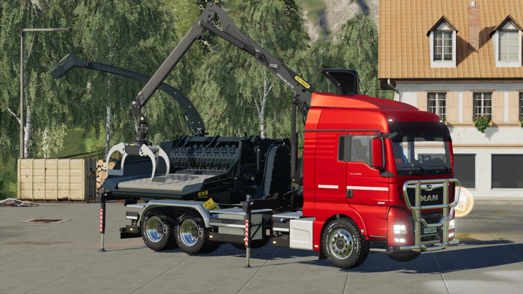 FS19 - Man Tgx Crusher Pack V1.0