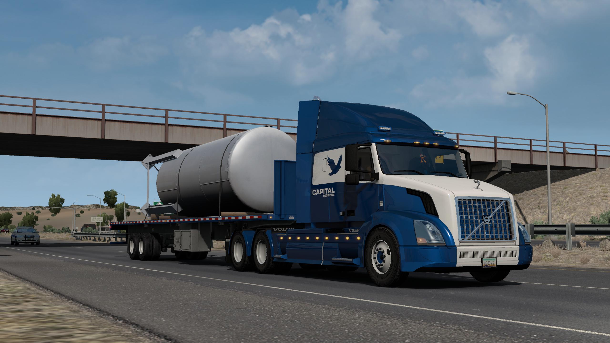 ATS Volvo VNL Reworks V1.7 (1.36.x) American Truck Simulator Mods