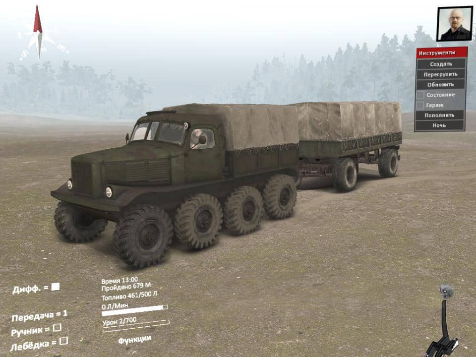 Spintires:Mudrunner - Something Mod 14 – AT-L Wheel