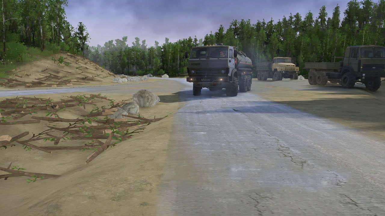 Spintires:Mudrunner - Orlovo Map V1.0
