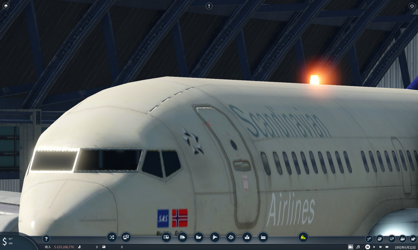Transport Fever 2 - Scandinavian Airlines Boeing 737-700
