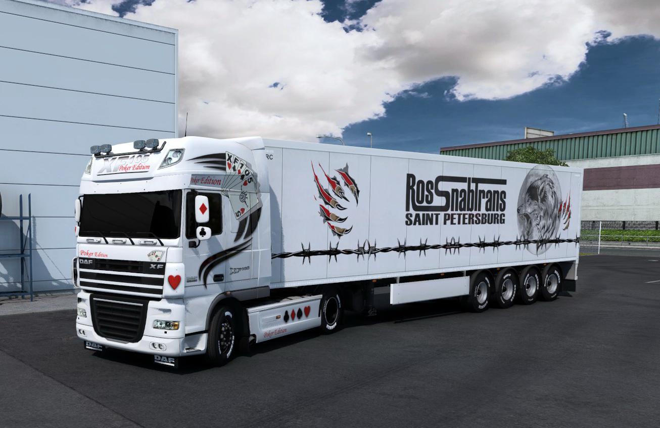 ETS2 - Poker Wolf Skipack V1.0 (1.38.x)