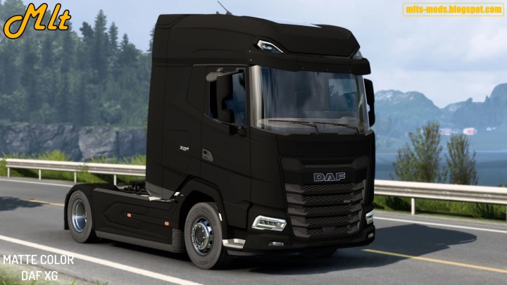 ETS2 - Matte Color for DAF XG V0.1 (1.41.x)
