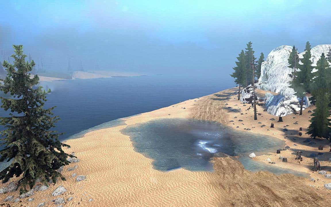 Spintires:Mudrunner - Crossing Map v1.0