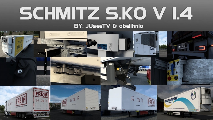ETS2 - Schmitz S.KO V1.4 (1.40.x)