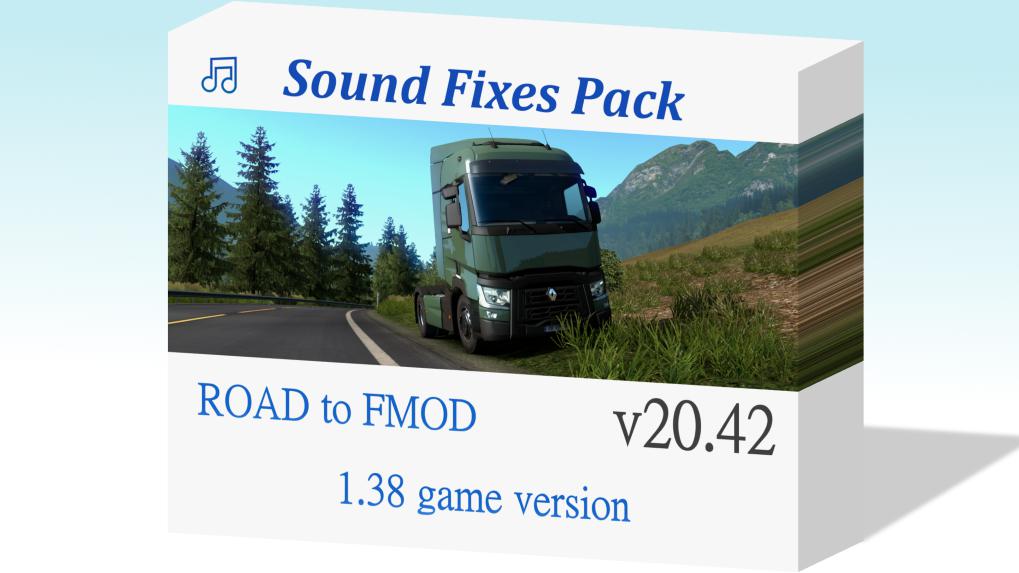 ETS2 - Sound Fixes Pack V20.42 (1.38.x)
