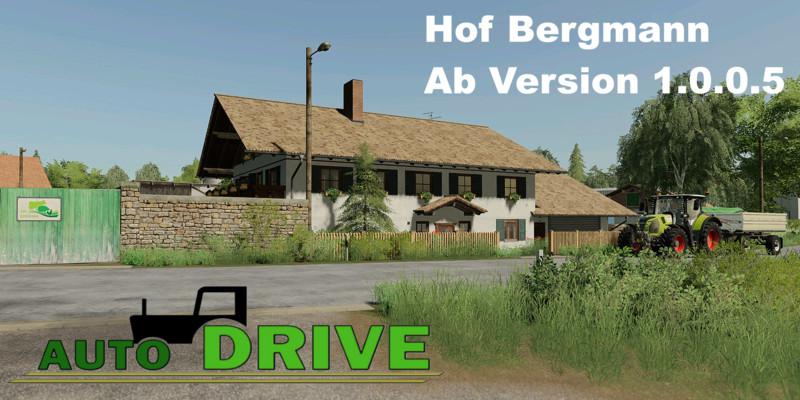 FS19 - AutoDrive Route Network Hof Bergmann V1.4