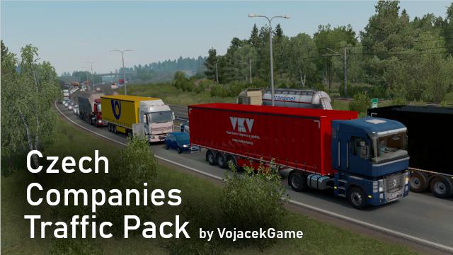 ETS2 - Czech Companies Traffic Pack (1.37.x)