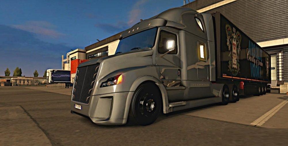 ETS2 - Daimler Freightliner Inspiration (1.37.x)