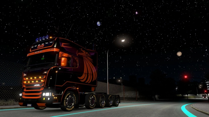 ETS2 - Noches Estrelladas V2.1 (1.41.x)