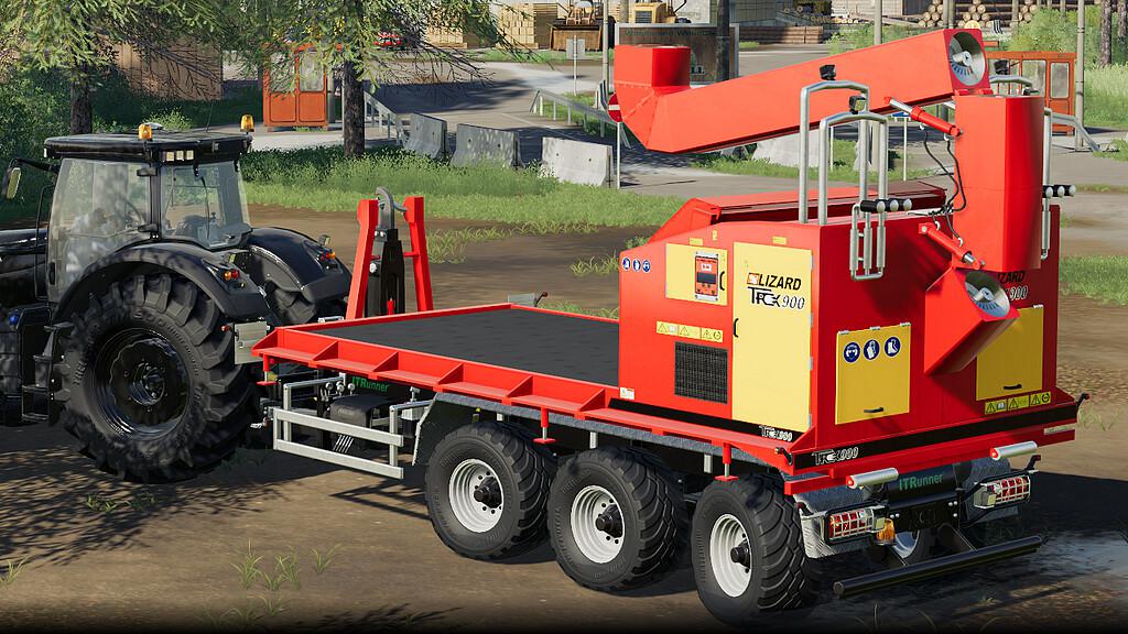 FS19 - Wood Chipper Lizard Trex900 V1