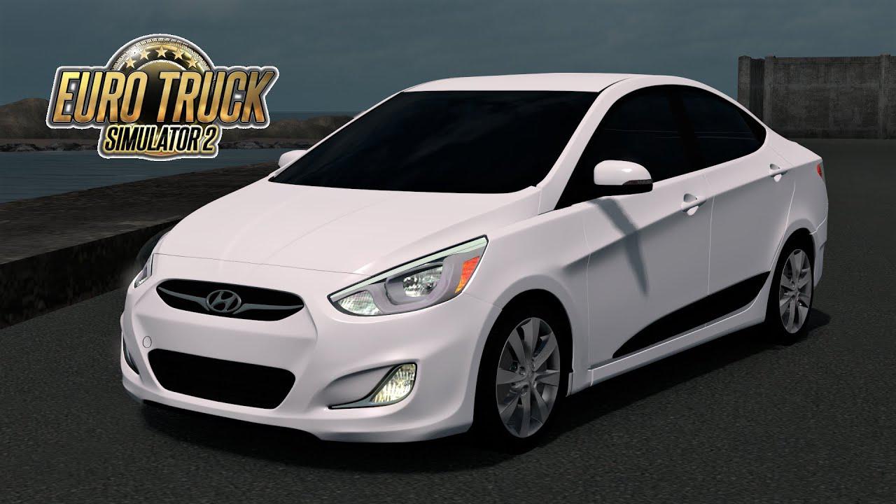 Моды на бимку солярис. Hyundai Solaris ETS 2. Hyundai Accent Blue. Hyundai ets2. Hyundai ATS 10-220.