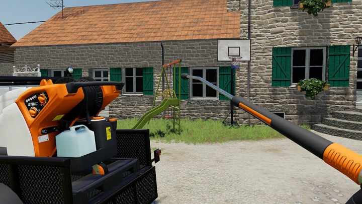FS19 - Stihl RE581 With Trailer V1.0