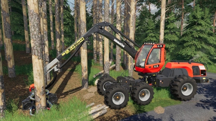 FS19 - Komatsu Harvester Pack V1.0