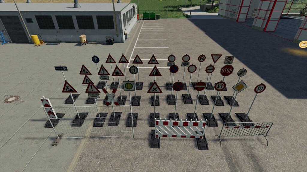 FS19 - German Road Signs V1.1
