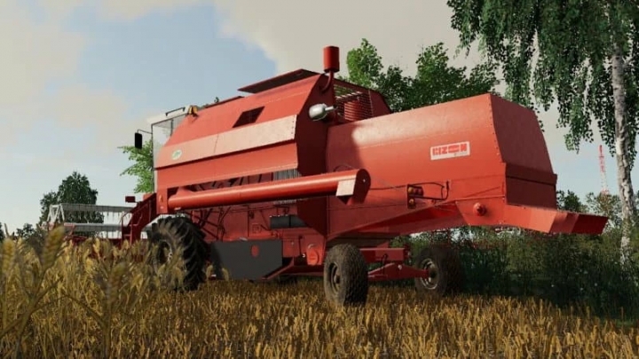 FS19 - Bizon Gigant Z083 Harvester V1.0 | Farming Simulator 19 | Mods.club