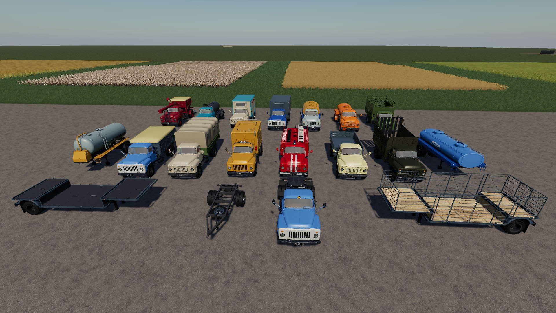 FS19 - Gaz-53 Module Pack V2.5.0