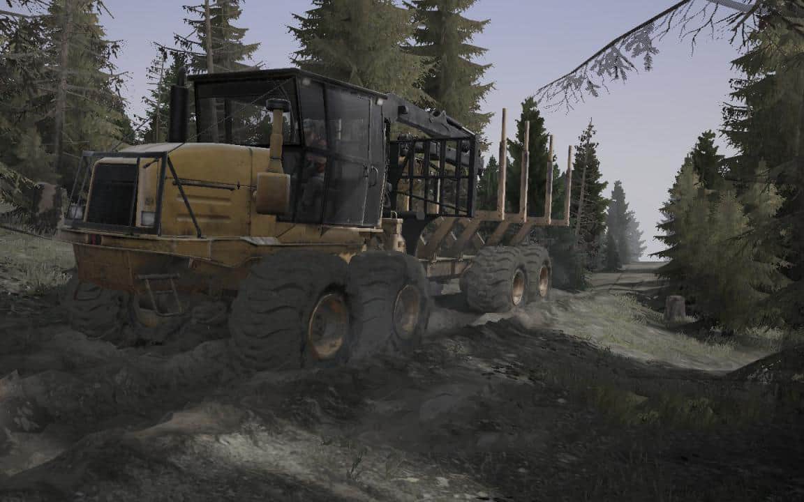Spintires:Mudrunner - Forest District Map (2 Versions) V4.19