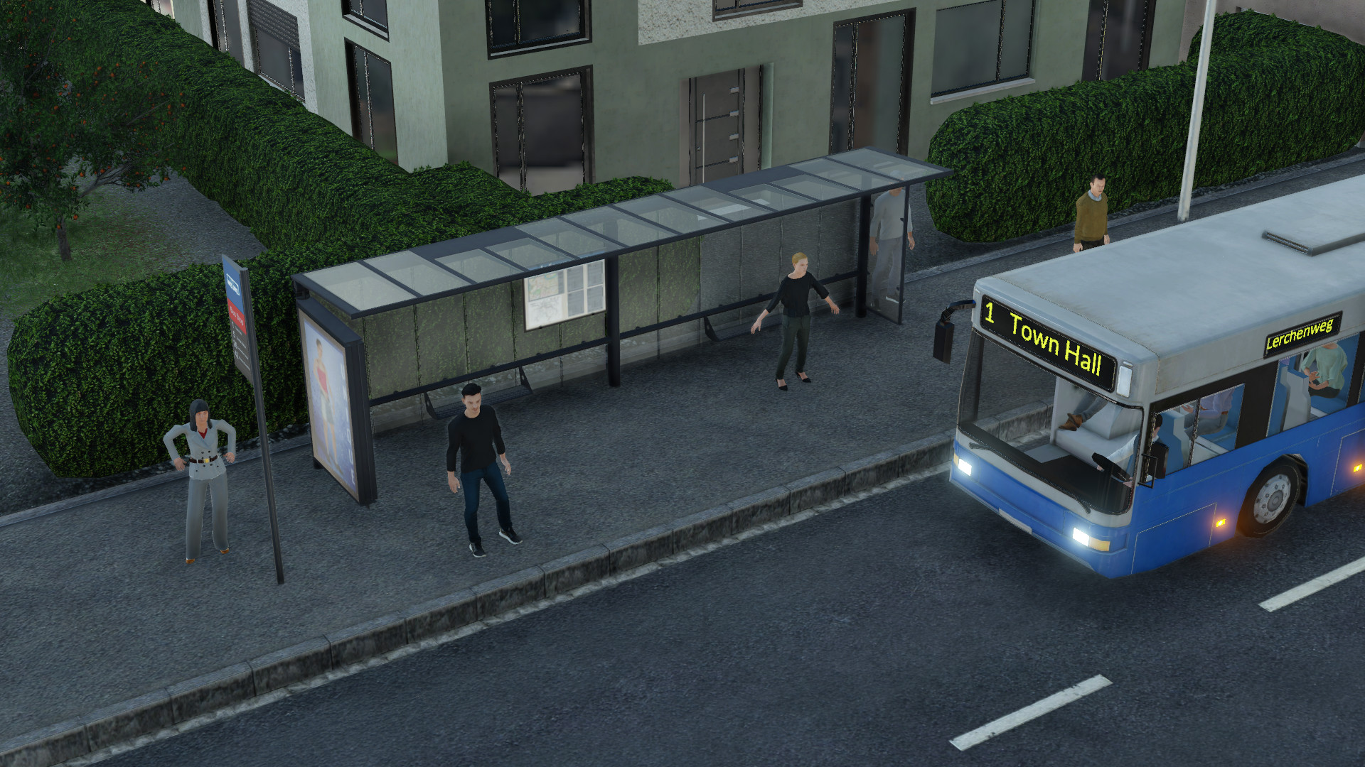 Transport Fever 2 - Urban Bus Stops
