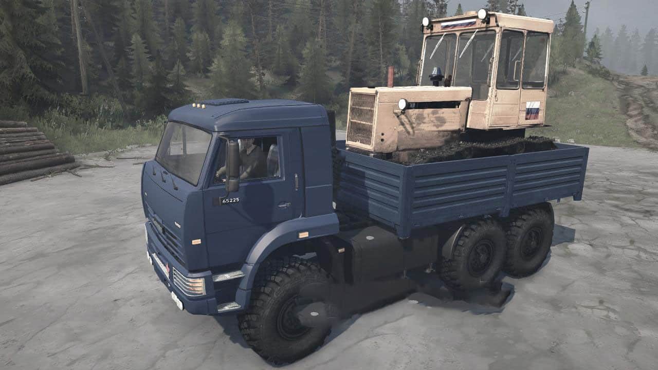 Spintires:Mudrunner - Kamaz-65225 Truck V25.06.20