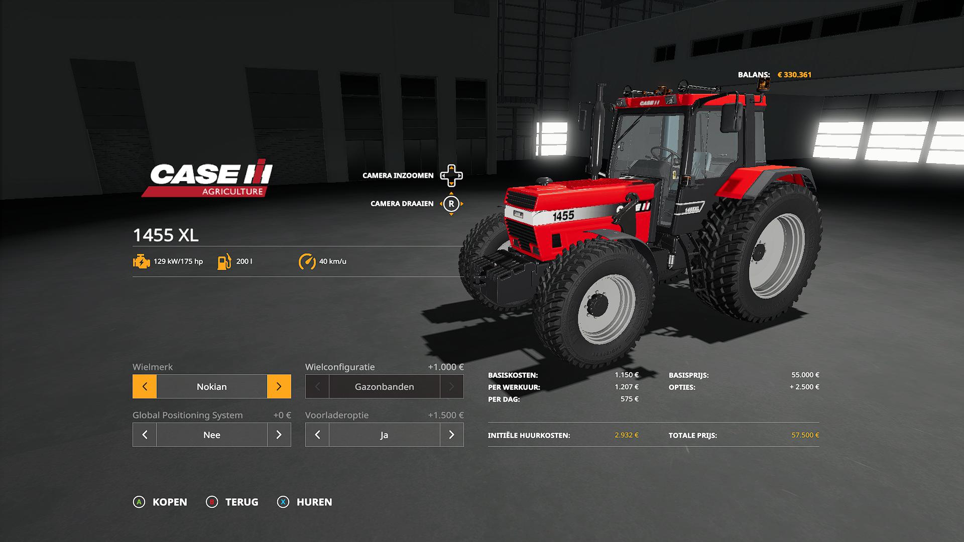 Мод cases. Мод Case International 1455 Farming Simulator 2017.