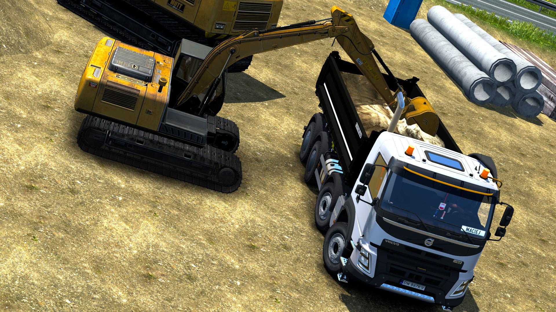 ETS2 - Volvo FMX Kipper Rework Truck V1.3 (1.36.x)