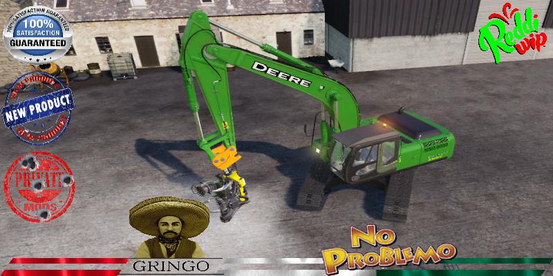 FS19 - Deere Forestry Excavator 290C V1.5