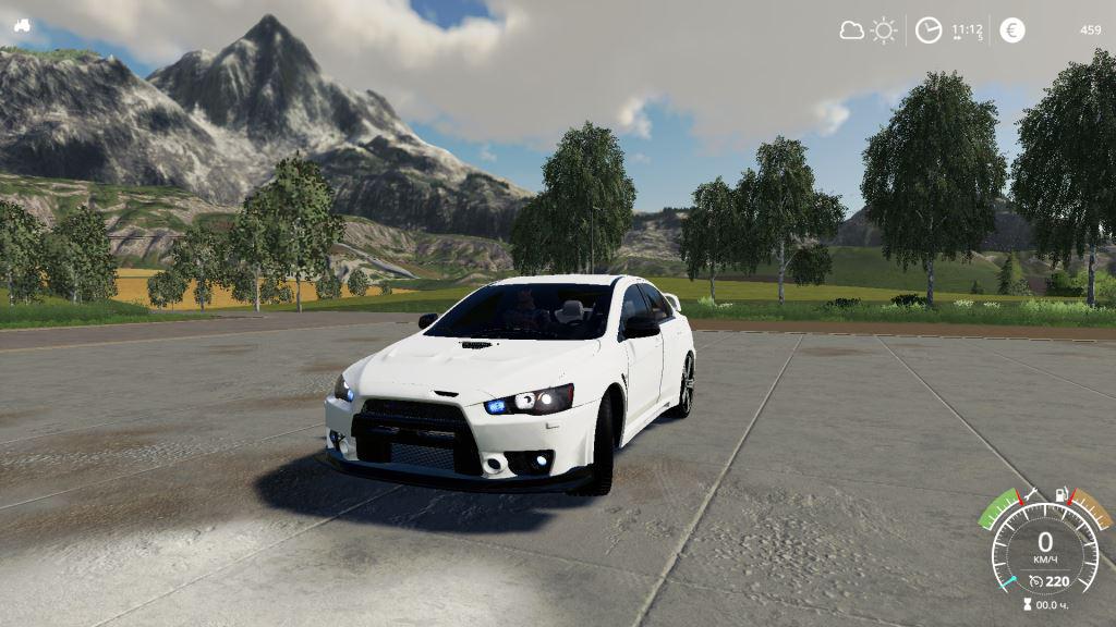 FS19 - Mitsubishi Lancer 10 Car Mod V1.0 | Farming Simulator 19 | Mods.club