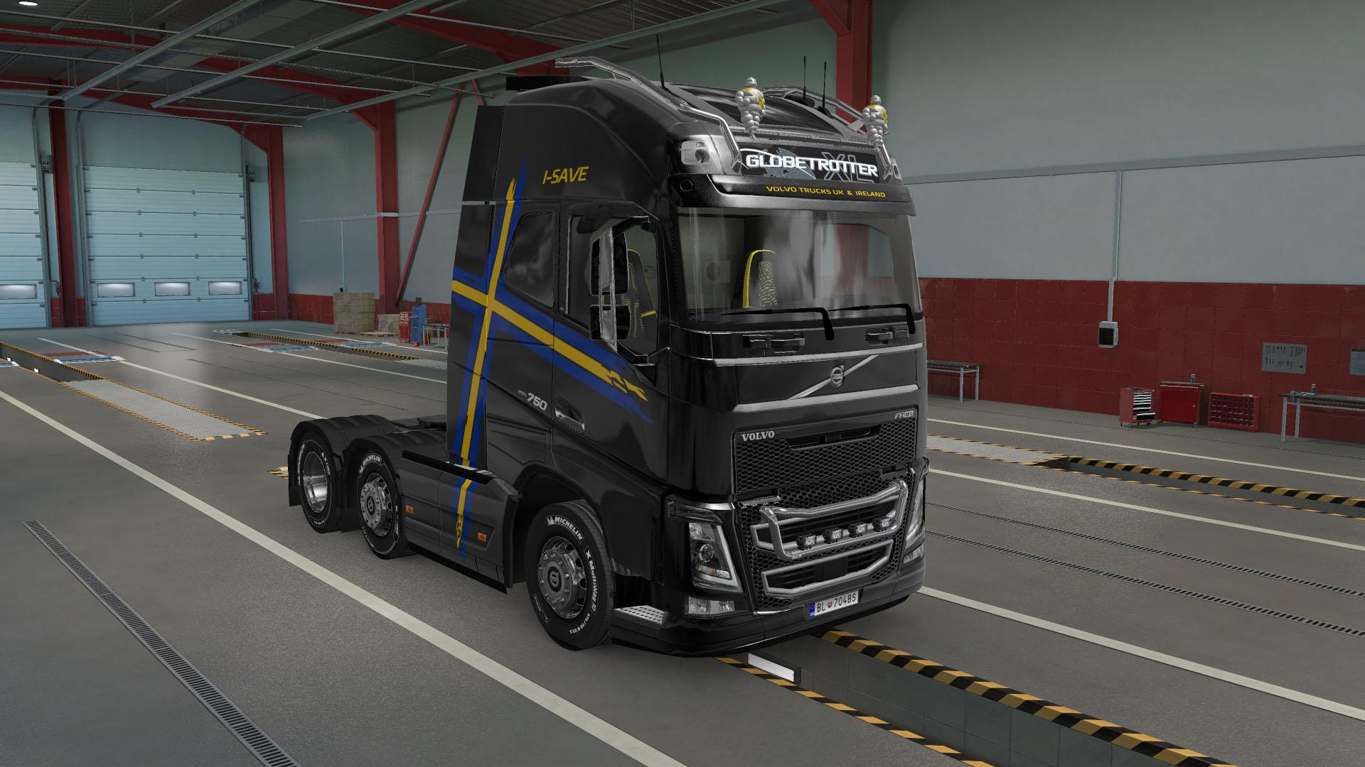 ETS2 Volvo FH &amp; FH16 2012 ISave Skin V1.0 (1.39.x) Euro Truck