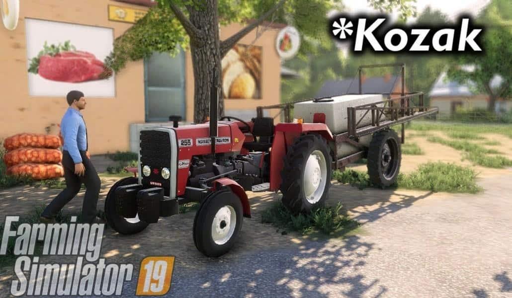 FS19 - Massey Ferguson 255 Tractor V1
