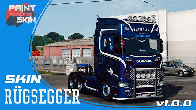 ETS2 - Scania S Rugsegger Skin V1.0 (1.36.x)