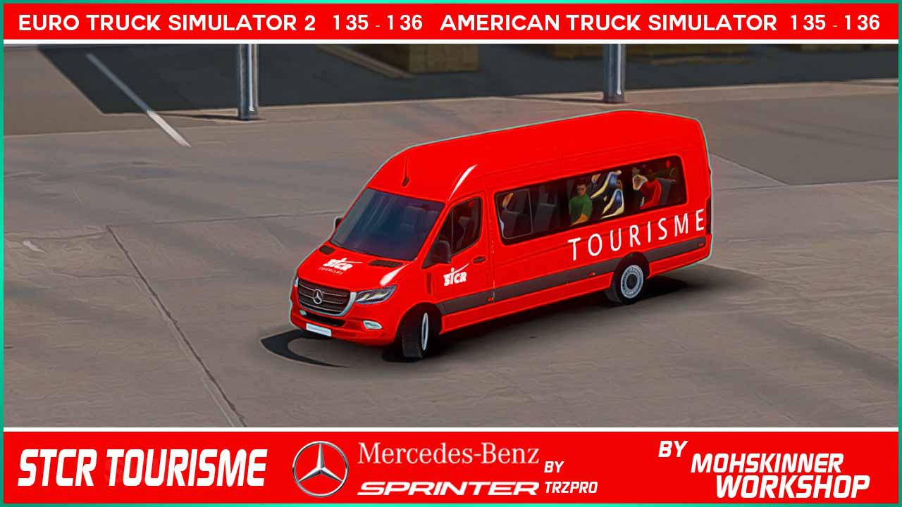 ETS2 - Mercedes Sprinter Stcr Tourisme Skin (1.36.x)