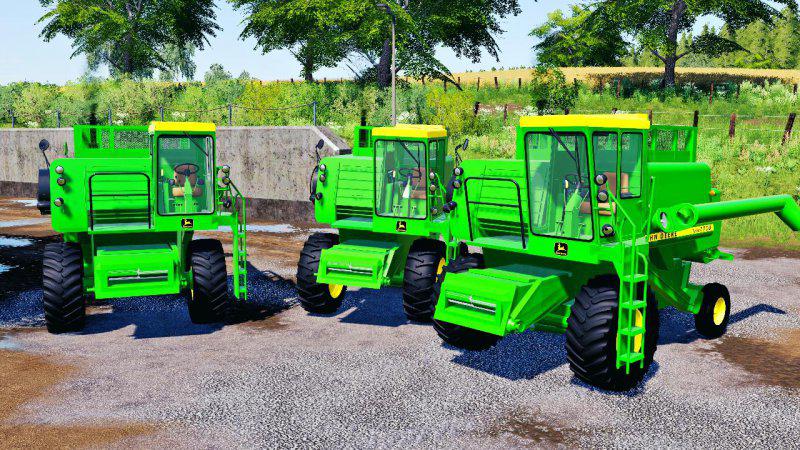 FS19 - John Deere 3300-7700 Harvester V1.0