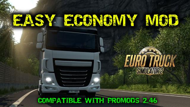 ETS2 - Easy Economy V1.2 (1.37.x)